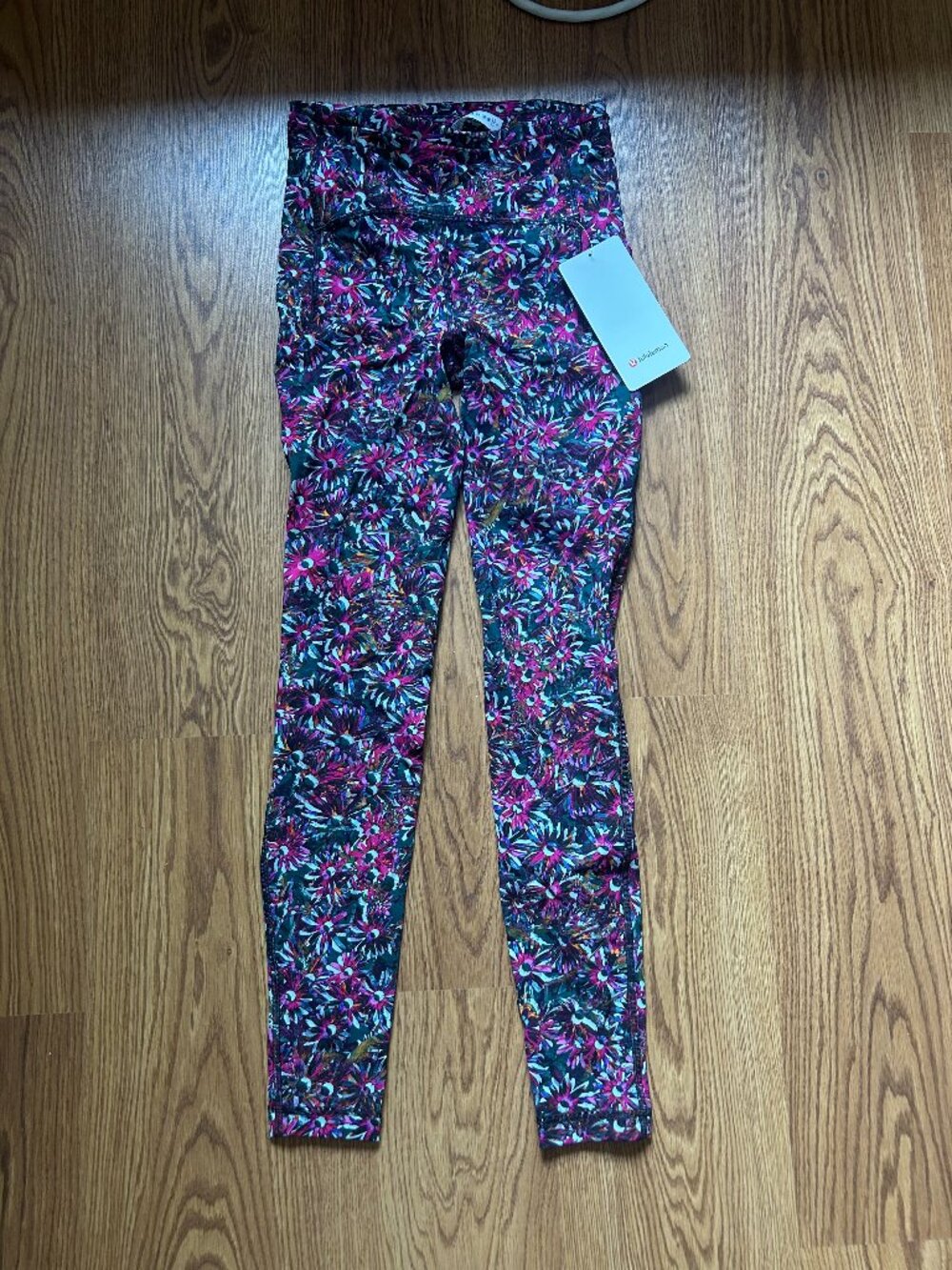 Lululemon Floral Patterned Leggins